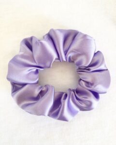 Home lavender scrunchie